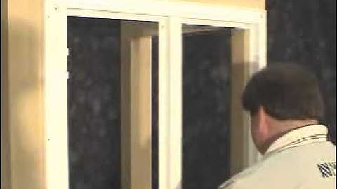 Woodlore Shutters Deco Frame with T-Post Installation