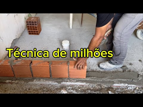 PRIMEIROS PASSOS PRA ANCORAR UMA PAREDE NA COLUNA JÁ FEITA sua parede pode cair se não fizer isso