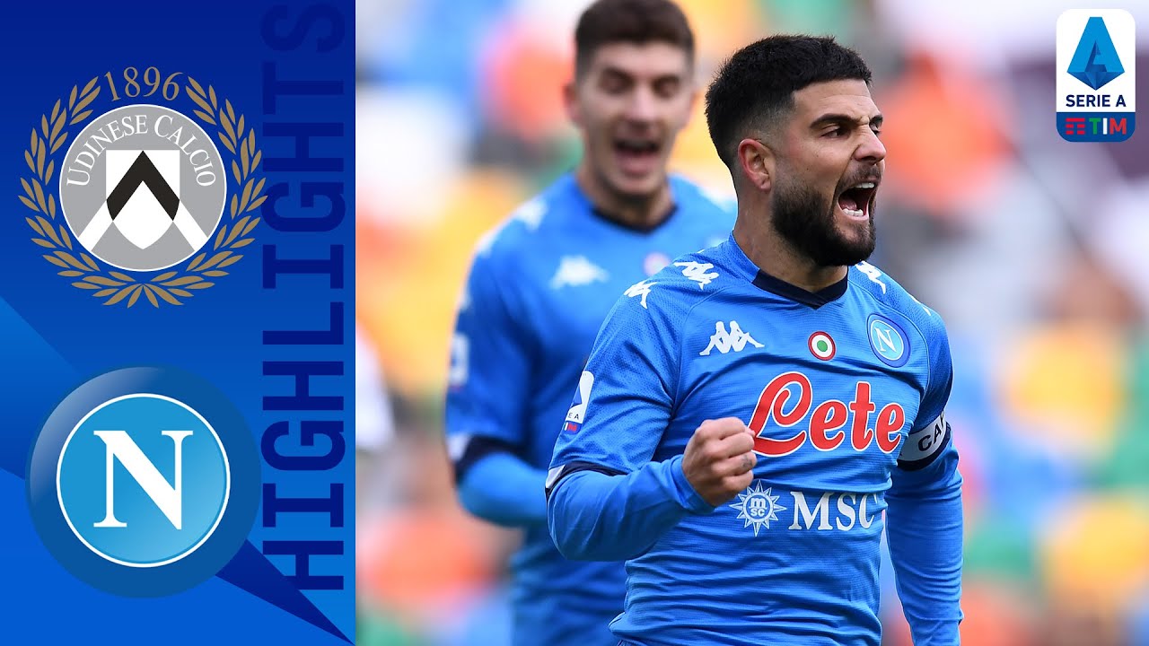 Udinese 1-2 Napoli | Insigne and Bakayoko give Napoli the win | Serie A TIM