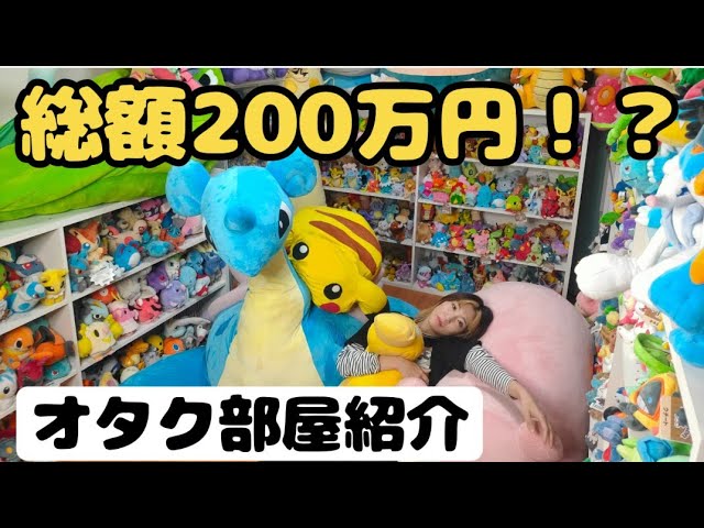 総額0万円のポケモンぬいぐるみ部屋紹介します 後編 Room Tour Youtube