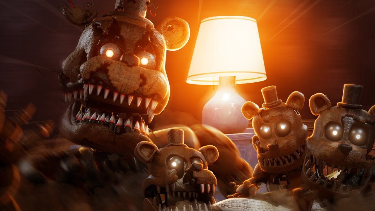 VOCÊ NÃO PODE ESCAPAR DO NIGHTMARE! FNAF 4 DOOM com @MrGuinas e  @GabsYT.OFICIAL 