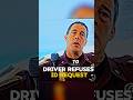 Driver refuses id request