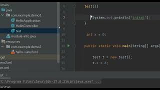 JavaFX First Code - OOP