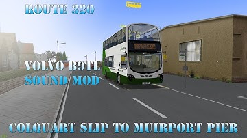 Omsi 2 Great Colquart- 320 Colquart Slip To Muirport Pier (Volvo B9TL)