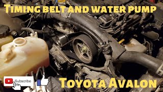 1998 Toyota Avalon Timing Belt and Water Pump Replacement!