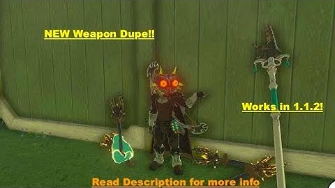 extremely easy, fast weapon dupe for 1.1.2 [TOTK]