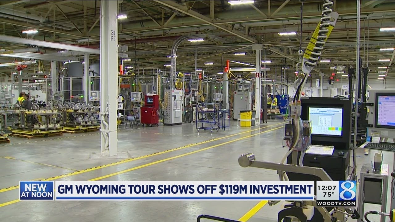 General Motors shows off 119M investment at Wyoming plant YouTube