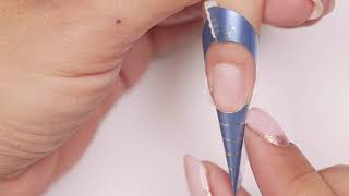 How To Create a French Manicure with ibd Hard Gel