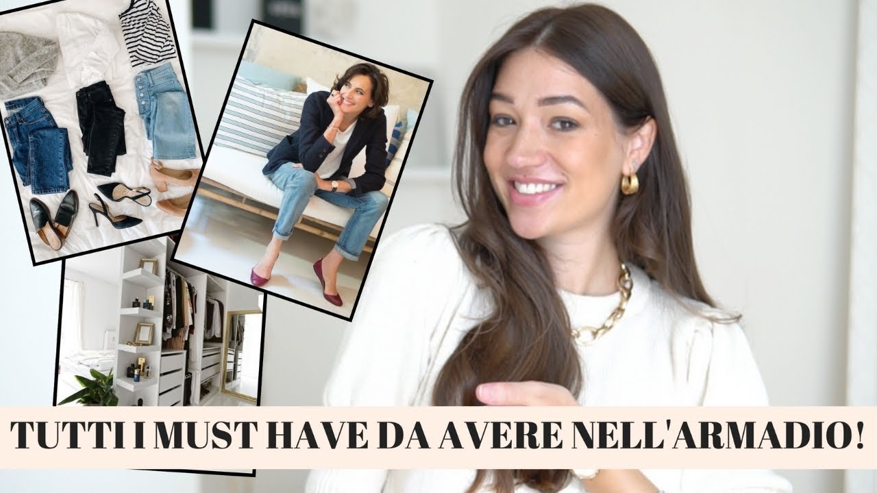 TUTTI I CAPI MUST HAVE DA AVERE NELL' ARMADIO! Elisabetta Pistoni