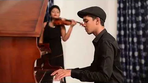Saragaye - (Violin/Piano Cover) - Sadeepa Diddeniya & Minoru Pathirana. ( USE EARPHONES)
