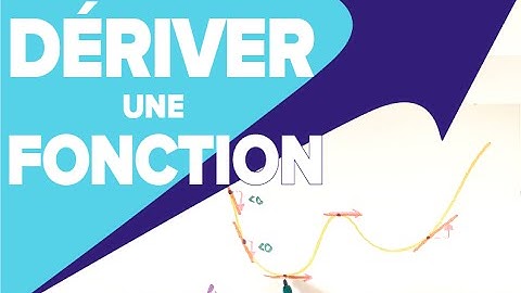 Dériver une Fonction - Dérivation - Mathrix