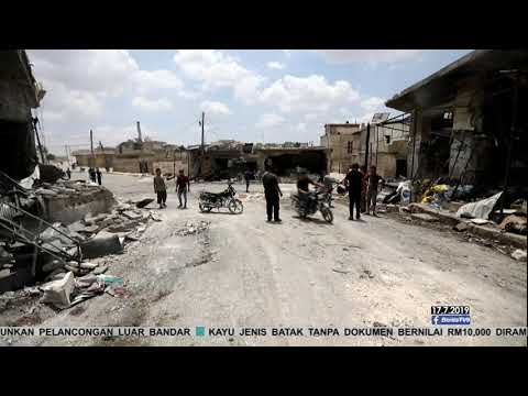9 Maut, 14 Cedera Dibedil Tentera Syria