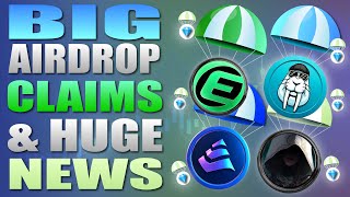 🔥 4 Airdrop Claims - 2 Airdrop Checkers & Huge Airdrop News 🔥 MUST SEE ⏰