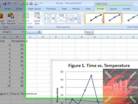 How To Make Graphs And Charts In Excel 2007