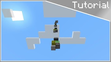 Minecraft Tutorial: Easy 2x1 Minecart Slime Block Elevator (1.8)+