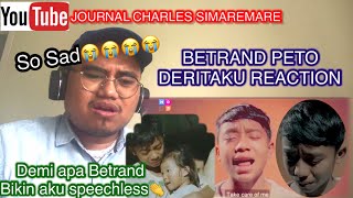 BETRAND PETO PUTRA ONSU | DERITAKU (OFFICIAL MUSIC VIDEO) | SINGER REACTION