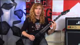 Performance Art and the Spider Chord Technique - Dave Mustaine