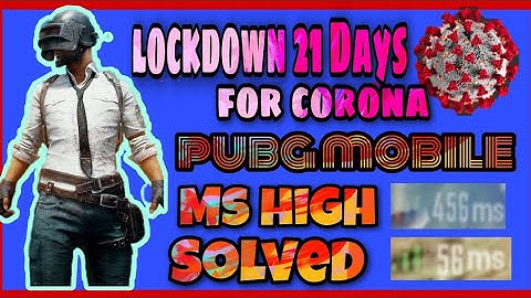 100% work in Lockdown day |🔥 Fix High Ping Problem In PUBG Mobile | How to Solve  in PUBG Mobile