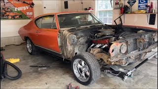 Beginning Frame-Off Restoration | Making HUGE Headway with 1968 Chevelle Teardown (E1) Engine, Trans by Backcountry Builds 3,970 views 1 year ago 10 minutes, 41 seconds