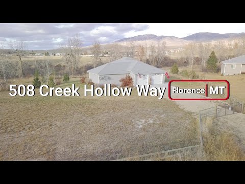 508 Hollow Creek Way, Florence, MT home video tour