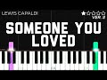 Lewis Capaldi - Someone You Loved | EASY Piano Tutorial