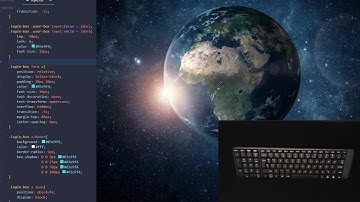 ASMR Programming - Rotating Earth - No Talking