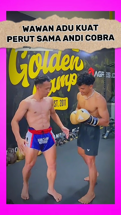 WAWAN ADU KUAT PERUT SAMA ANDI COBRA #kkajhe #shorts