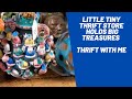 Little Tiny Thrift Store Holds Big Treasures - Thrift With Me