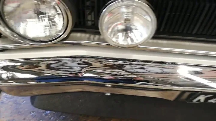 Ultra White XY FALCON GT engine bay