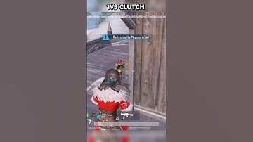 QUICK 1V3 CLUTCH IN 3.5 UPDATE #shorts #youtubeshorts #bgmi #trending #bgmishorts #viral