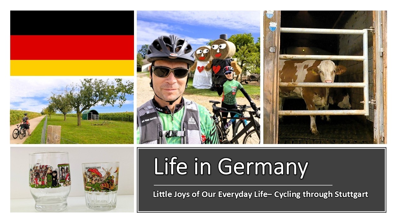 【Life in Germany】🇩🇪Little Joys of Our Everyday Life – Cycling through Stuttgart