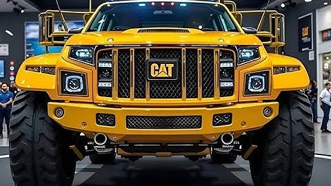 คงกระพันที่สุดในตลาด 2026 Caterpillar Pickup แรงดุแบบไม่เกรงใจใคร