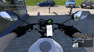 MOTORCYCLE On ETS2 | Honda !!?!?