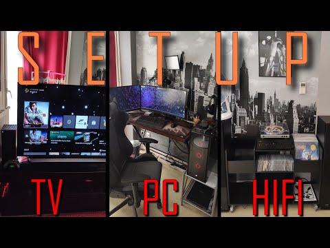 My SETUP | PC - TV - HIFI [FRENCH]