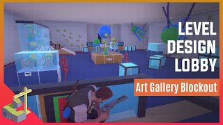 Blocktober 2019: Art Gallery - Level Design Breakdown - V2