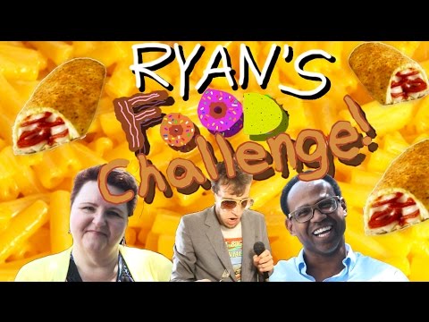 YouTube thumbnail: Ryan's Gameshow presents The Food Challenge Episode!