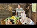 Delicious native chickens curry cooking  country mom cooking