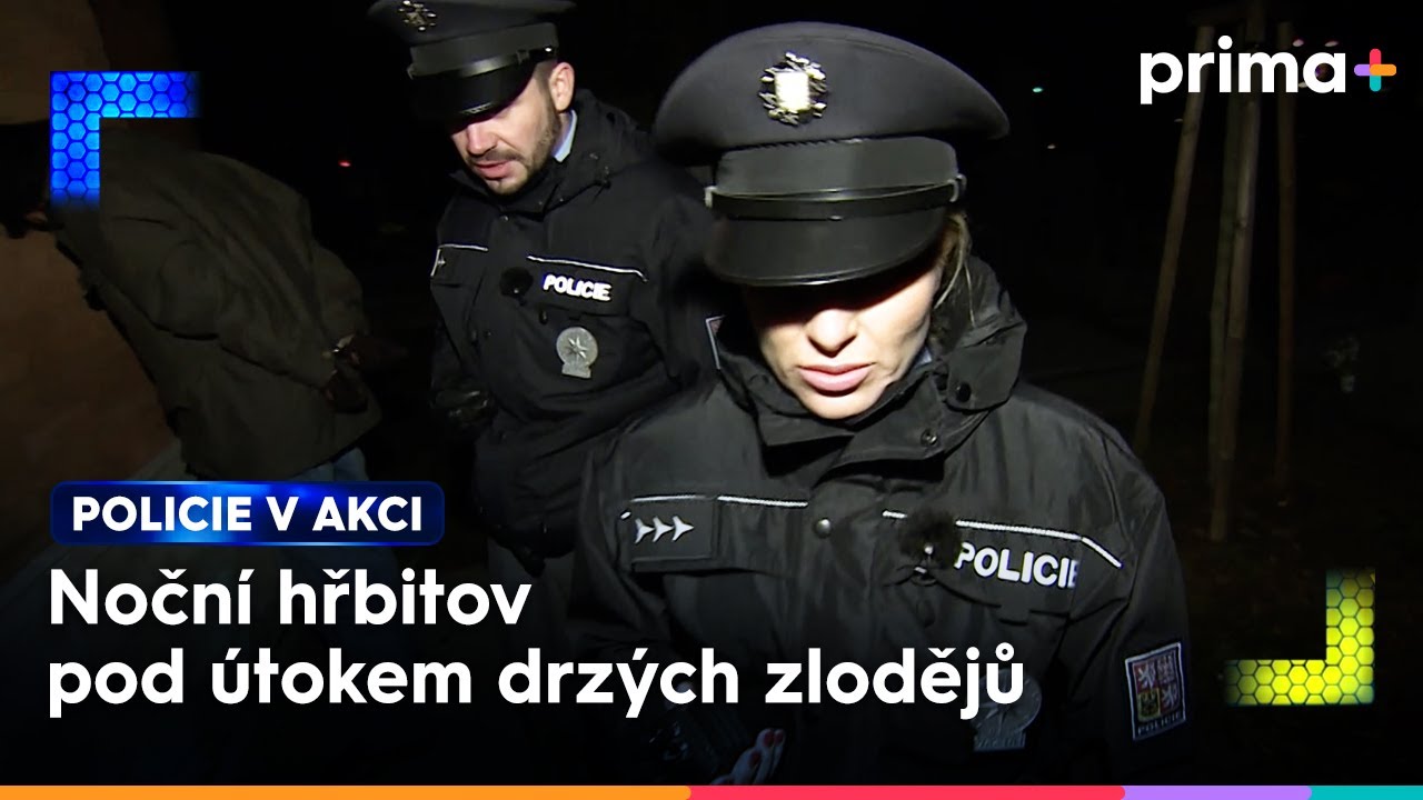 Možní zloději na nočním hřbitově | Policie v akci