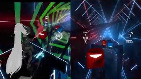 Beat Saber - Light that never comes - Rift S vs Quest Synced