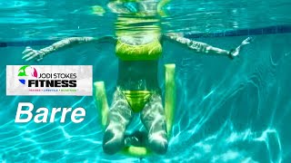 Water Works! Barre Exercise w/ Noodle! Focus on CORE, LEGS AND ABS
