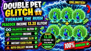 🚨UNLIMITED DOUBLE PET GLITCH🤯 IN TSUNAMI PET RUSH MAP 🔥 NEW DOUBLE PET GLITCH 🤯 FREE FIRE CRAFTLAND🚨 screenshot 3