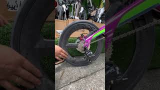 #Birdy #Birdy3 Birdy 3 季節限定色!Standard 9速 紫/綠 改RIDEA 20吋三刀碳啤呤軨+Panaracer胎+ICE碟。 bike bicycle 單車!💯👍!