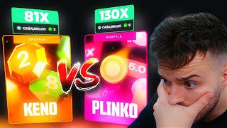 THESE ARE THE BEST SHUFFLE HOUSE GAMES (KENO & PLINKO)