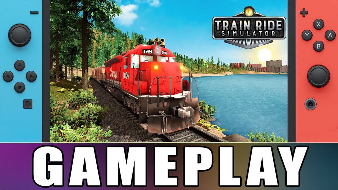 Train Ride Simulator Nintendo Switch Gameplay YouTube
