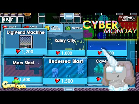 RIP GT!! WEATHERS ONLY 1K IN STORE | CYBER MONDAY | Growtopia
