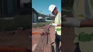 Подготовка арматуры к связке #петрострой #строительство #стройка #фундамент #дом #коттеджподключ