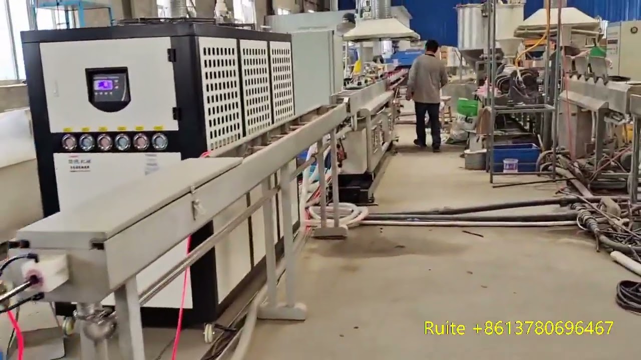 350m/Min High Speed Thin Wall Flat Drip Irrigation Plastic Pipe Production Machine