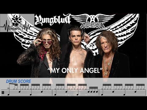 Aerosmith, YUNGBLUD - My Only Angel (Drum Score)