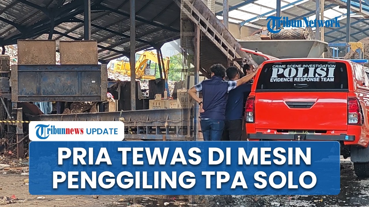 Pria Tewas di Mesin Penggiling Sampah TPA Putri Cempo Solo, Rekan Saksikan Detik-detik Kejadian
