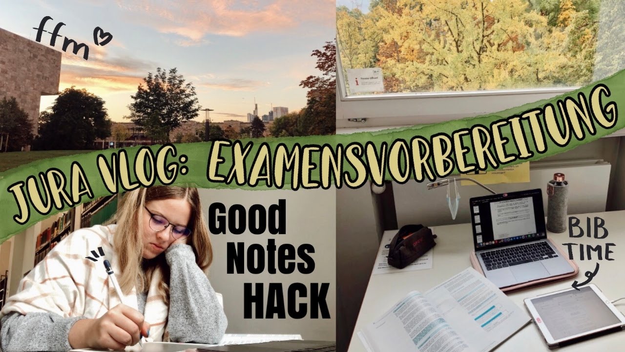 Ich hänge in meinem Lernplan hinterher, wieder in der Unibib und nichts läuft nach Plan || JURA VLOG